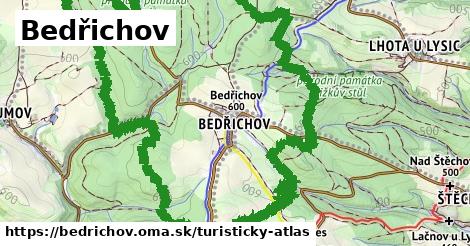 ikona Turistická mapa turisticky-atlas v bedrichov