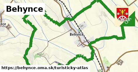 ikona Behynce: 0 m trás turisticky-atlas v behynce