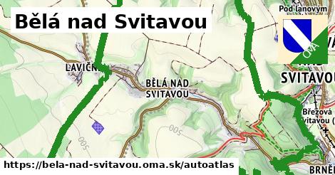 ikona Mapa autoatlas v bela-nad-svitavou