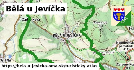 ikona Turistická mapa turisticky-atlas v bela-u-jevicka