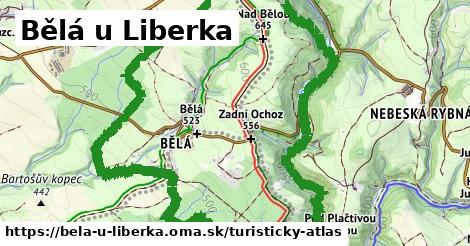 ikona Turistická mapa turisticky-atlas v bela-u-liberka