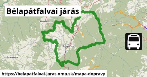 ikona Mapa dopravy mapa-dopravy v belapatfalvai-jaras