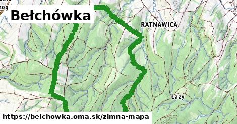 ikona Zimná mapa zimna-mapa v belchowka