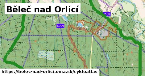 ikona Cyklo cykloatlas v belec-nad-orlici