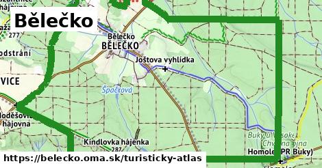 ikona Turistická mapa turisticky-atlas v belecko