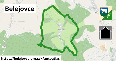 ikona Mapa autoatlas v belejovce