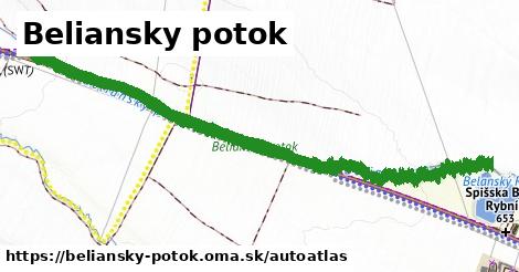 ikona Mapa autoatlas v beliansky-potok