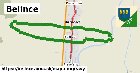 ikona Mapa dopravy mapa-dopravy v belince