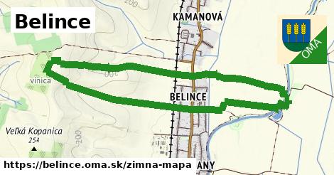 ikona Zimná mapa zimna-mapa v belince