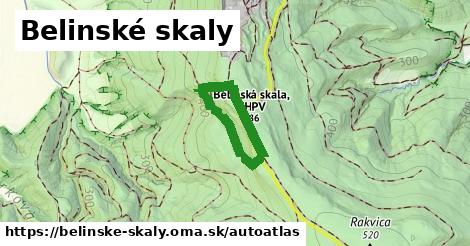 ikona Mapa autoatlas v belinske-skaly