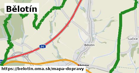 ikona Mapa dopravy mapa-dopravy v belotin