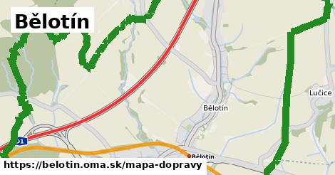 ikona Mapa dopravy mapa-dopravy v belotin