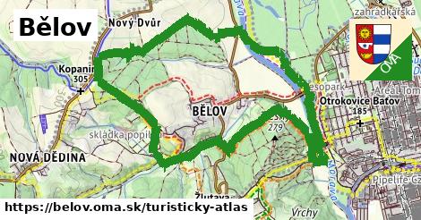 ikona Turistická mapa turisticky-atlas v belov