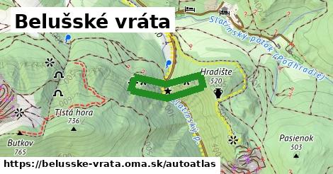 ikona Mapa autoatlas v belusske-vrata