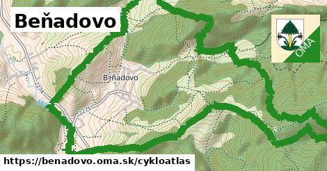 ikona Cyklo cykloatlas v benadovo