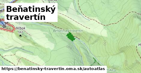 ikona Mapa autoatlas v benatinsky-travertin