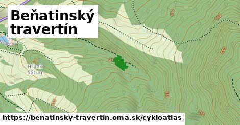 ikona Cyklo cykloatlas v benatinsky-travertin