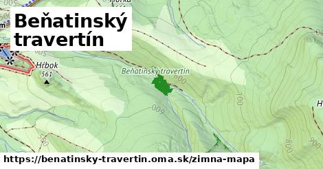 ikona Zimná mapa zimna-mapa v benatinsky-travertin