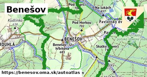 ikona Mapa autoatlas v benesov