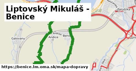 ikona Mapa dopravy mapa-dopravy v benice.lm