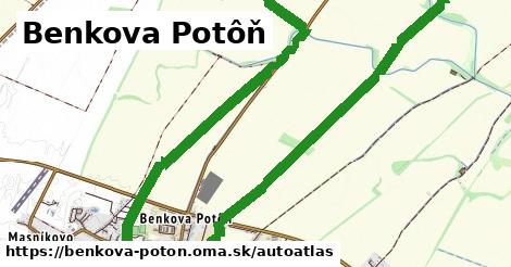 ulice v Benkova Potôň