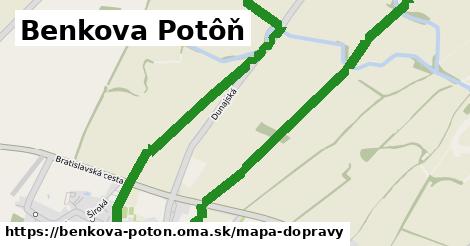 ikona Mapa dopravy mapa-dopravy v benkova-poton