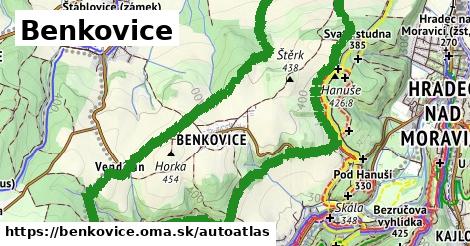 ulice v Benkovice