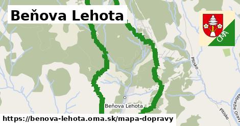 ikona Mapa dopravy mapa-dopravy v benova-lehota