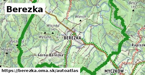 ikona Mapa autoatlas v berezka