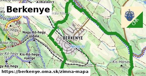 ikona Zimná mapa zimna-mapa v berkenye