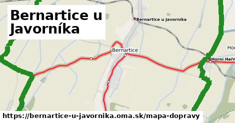 ikona Mapa dopravy mapa-dopravy v bernartice-u-javornika