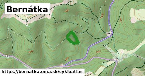 ikona Cyklo cykloatlas v bernatka