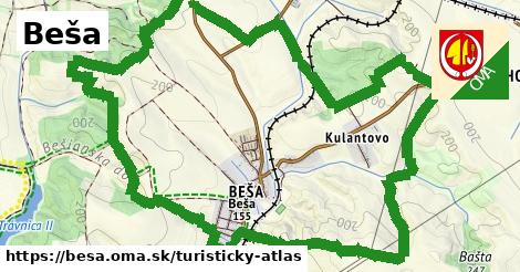 ikona Turistická mapa turisticky-atlas v besa