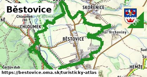 ikona Turistická mapa turisticky-atlas v bestovice