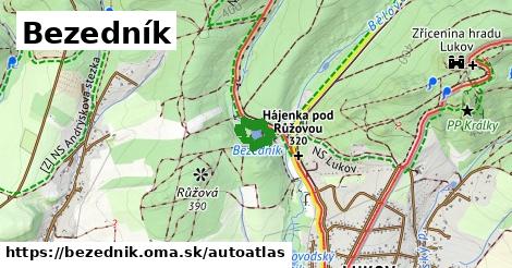 ikona Mapa autoatlas v bezednik