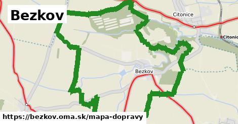 ikona Mapa dopravy mapa-dopravy v bezkov