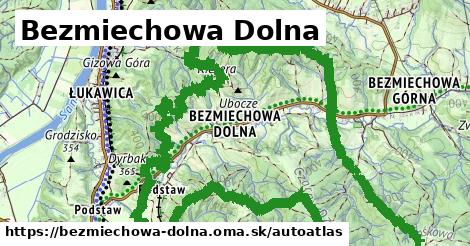 ikona Mapa autoatlas v bezmiechowa-dolna