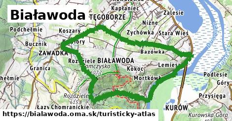 ikona Turistická mapa turisticky-atlas v bialawoda