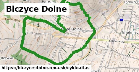 ikona Cyklo cykloatlas v biczyce-dolne