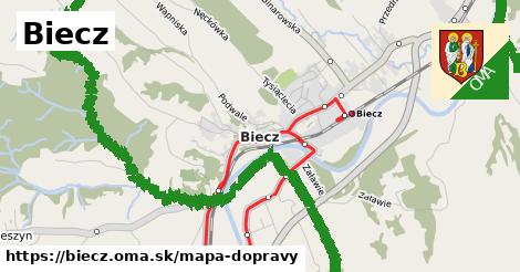 ikona Mapa dopravy mapa-dopravy v biecz