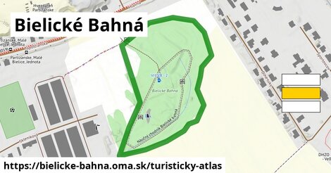 ikona Turistická mapa turisticky-atlas v bielicke-bahna