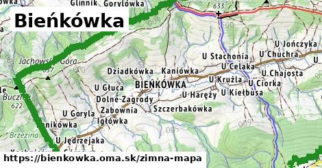 ikona Zimná mapa zimna-mapa v bienkowka