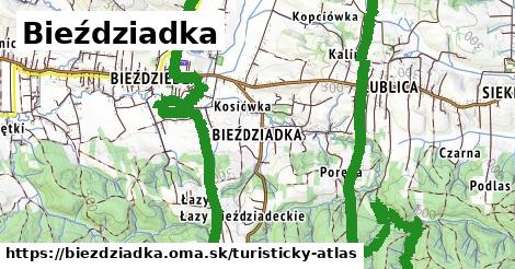 ikona Turistická mapa turisticky-atlas v biezdziadka