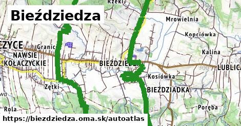 ikona Mapa autoatlas v biezdziedza