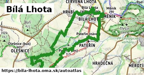 ikona Mapa autoatlas v bila-lhota