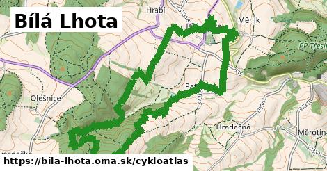 ikona Cyklo cykloatlas v bila-lhota