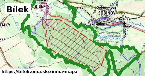 ikona Zimná mapa zimna-mapa v bilek