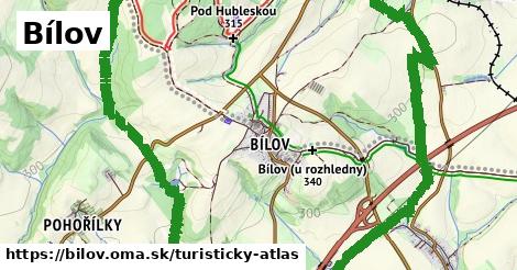 ikona Turistická mapa turisticky-atlas v bilov