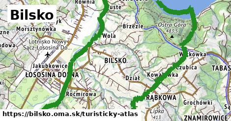 ikona Turistická mapa turisticky-atlas v bilsko