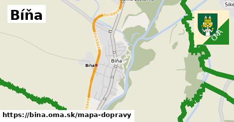 ikona Mapa dopravy mapa-dopravy v bina